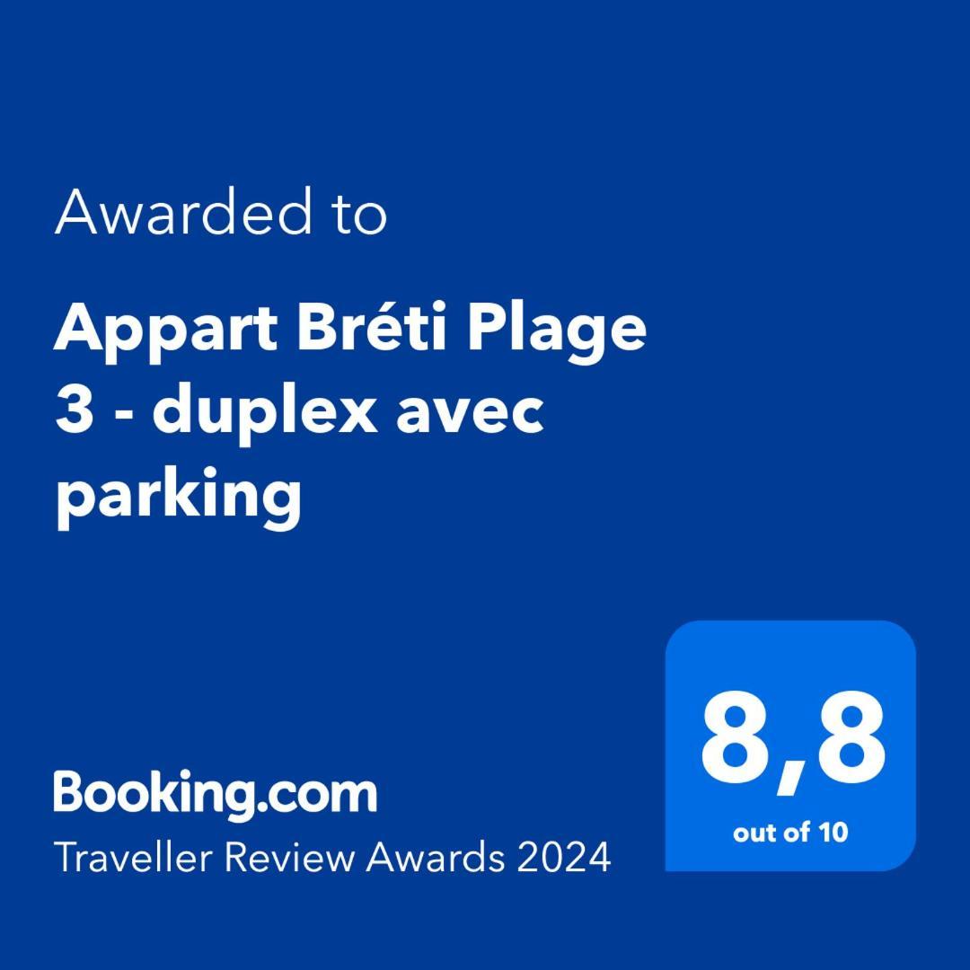Appart Breti Plage 3 - Duplex Avec Parking Бретиньоль-сюр-Мер Экстерьер фото